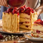 Cette charlotte aux fraises simple est clairement mon dessert préféré du printemps