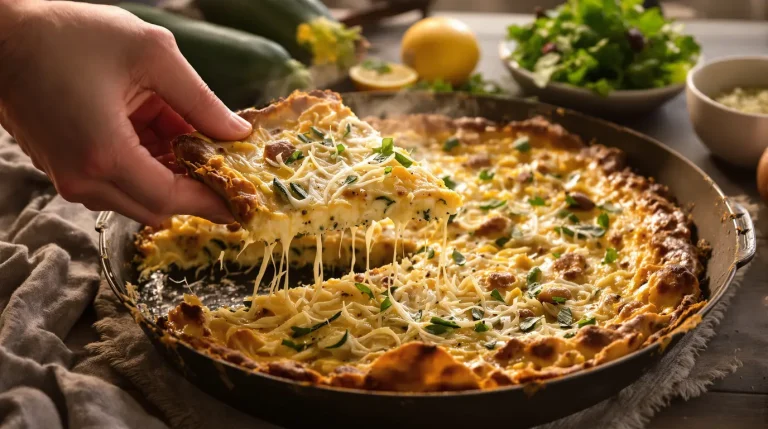 Accueil Depuis que j’ai découvert cette recette toscane aux courgettes, je ne fais plus jamais de quiche le soir