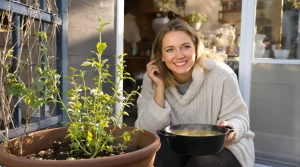J’ai remplacé les cubes de bouillon par cette plante en pot à semer à cette période précise