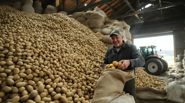 Accueil Pas-de-Calais : un agriculteur offre gratuitement ses pommes de terre invendues au lieu de les jeter