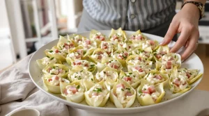 Petites barquettes d’endive au jambon : mon apéritif ultra express prêt en quelques minutes