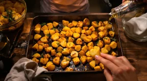 Pommes de terre au four : j’utilise cette astuce simple pour les rendre bien croustillantes à tous les coups