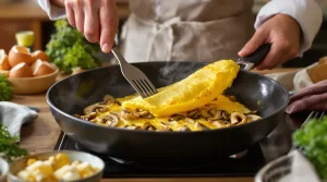« Tout le monde rate ce geste » : Etchebest révèle pourquoi nos omelettes aux champignons manquent de moelleux